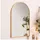 Atmosphera Spiegel Arche Kim 60 x 90 cm Beige