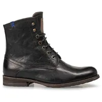 Floris van Bommel Floris Casual Black Leather 44