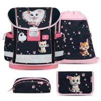 Belmil Classy Schulranzen-Set 4tlg Cute Kitten