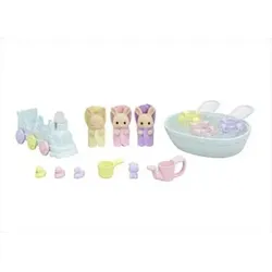 EPOCH 5707 Sylvanian Families® Milchhasen Bade Spielset