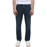 Mustang Herren Jeans Blau Straight Fit blau, NOS