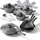 STONELINE Topf-Set 16-tlg. 4 x Kochtopf + 4 x Pfanne