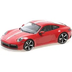 MINICHAMPS 155067326 1:18 PORSCHE 911 CARRERA 4S - 2019 - RED