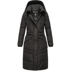 Marikoo Winterjacke "Ayumii", Damen, Gr. XL, schwarz, Obermaterial: 100% Polyester; Futter: 100% Polyester; Wattierung: 100% Polyester; Ärmelfutter: 100% Polyester, Jacken, mit hohem Stehkragen