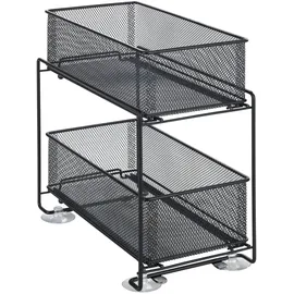 Wenko Schubladenregal Gioma 35 x 33,5 x 18,5 cm Schwarz
