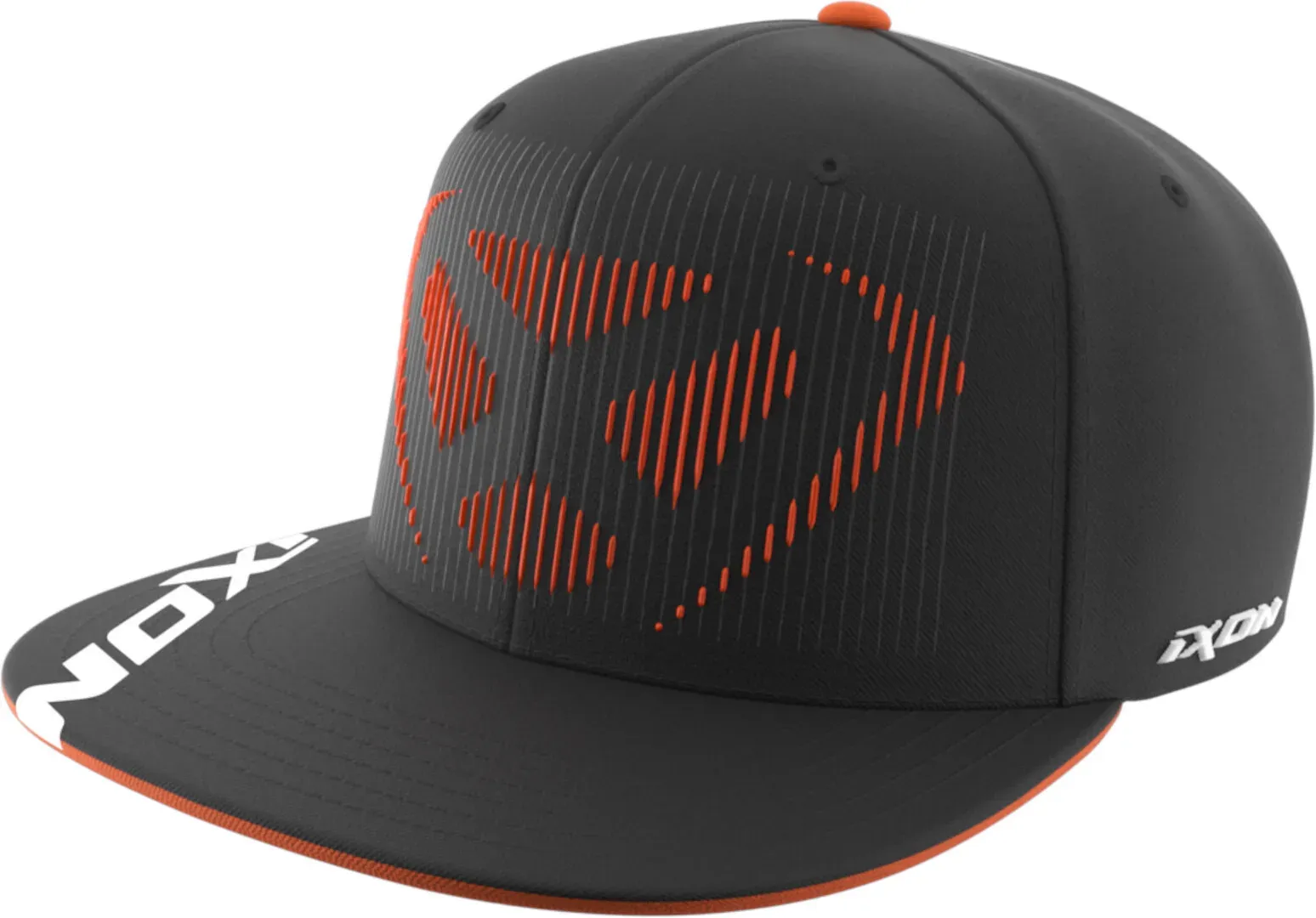 Ixon Sunny Snapback Kappe, schwarz-orange für Männer