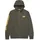 CAT Zip Hoodie Banner Kapuzenjacke Oliv L