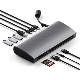 Satechi Thunderbolt 4 Dock Space Grau