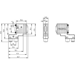 Provertha 40-1492122 Sensor-/Aktor-Steckverbinder, unkonfektioniert  Adapter, Y-, Elektronikkabel + Stecker