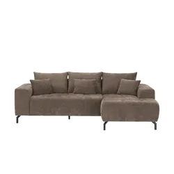 Ecksofa   Astrid ¦ braun ¦ Maße (cm): B: 252 H: 94 T: 150