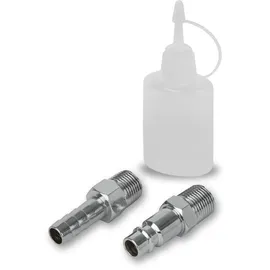 Eberth Druckluft-Schlagschrauber, 1 Aufnahme 1/2 Zoll Druckluftanschluss, 1620 Nm, lange Spindel, Hochleistungs-doppelschlagwerk,