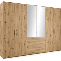 Set One by Musterring Drehtürenschrank Henderson 301 x 223 x 60 cm Braun