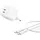 Belkin BoostCharge Pro, inkl. USB-C, Kabel, 50 W, 2 Ports, USB Ladegerät, Weiss