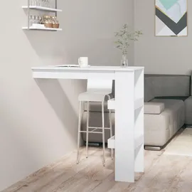 vidaXL Wand-Bartisch 102 x 45 x 103,5 cm Weiß