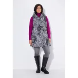Ulla Popken Weste in schwarz | Gr.: 46-48
