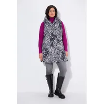 Ulla Popken Weste in schwarz | Gr.: 46-48