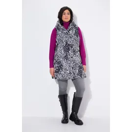 Ulla Popken Weste in schwarz | Gr.: 46-48