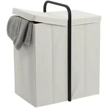 Zeller Wäschesammler 51,5 x 65 cm Beige Creme