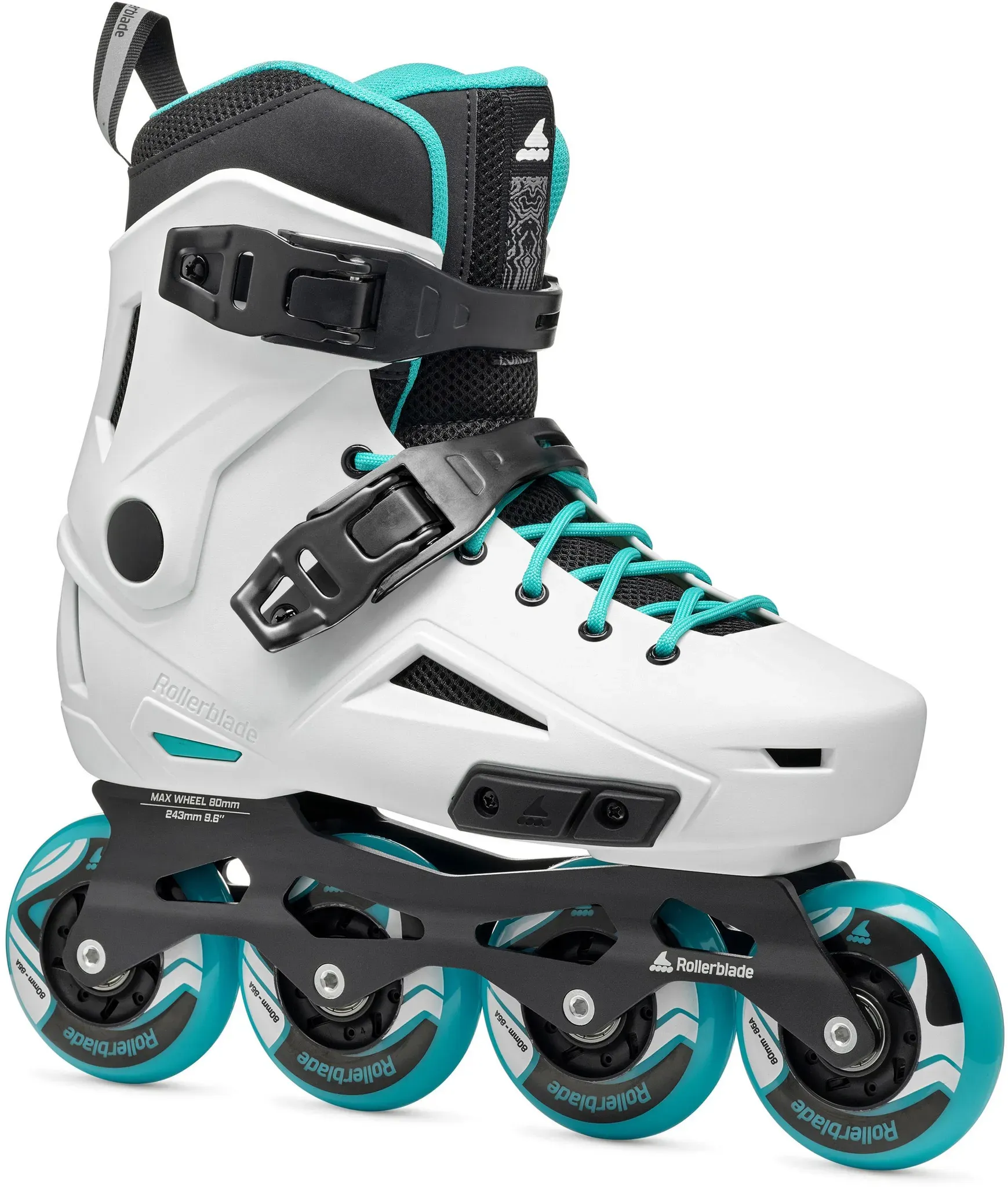 ROLLERBLADE LIGHTNING Fitness Skates Damen in white-aqua, Größe 39 - weiß