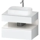 Duravit Waschtischunterschrank wandhängend „Qatego“ 80 × 60 × 55 cm