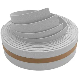 zaun|zu® Sichtschutzstreifen 255 x 4,7 cm grau Kunststoff 2 St.