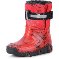 Ladeheid Kinder Mädchen Jungen Schneestiefel mit Muster Winterstiefel Gummistiefel