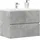 vidaXL Waschbeckenunterschrank 60 x 45 x 38,5 cm Grau