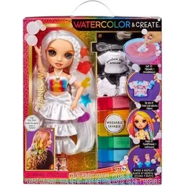 MGA Entertainment Rainbow High WaterColor & Create NEW Theme Dolls- purple eyes
