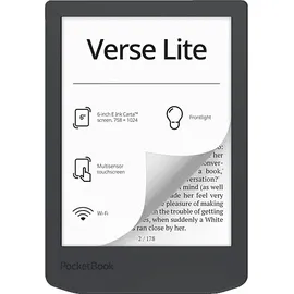 Pocketbook Verse Lite (DACH-Version) 8 GB eReader Midnight Grey