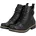 Schnürstiefeletten in schwarz 38