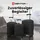 GENTOR Hartschalenkoffer GTSC XL 96 L Schwarz