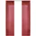 Gardinenbox Vorhang, 2er Set HxB 245x60 cm Bordeaux