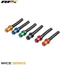 RFX Race Belüftungsschlauch - Kurzschlauch mit 1-Wege-Kappe (Schwarz)
