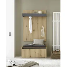 Home Affaire GIRON/CiTY Schuhbank 100 x 40 x 170 braun