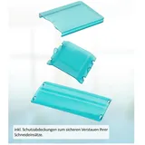 Genius Nicer Dicer Chef Professional Gemüsescheider 23-tlg. Petrol