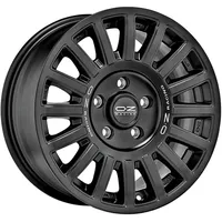 OZ RALLY RAID matt black + silver lettering 8.5Jx18 6x130 ET35