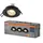 Osram Spot Set LED Einbaustrahler DIM 6W Schwarz 85mm, 500lm 2700K Warmweiß, CRI≥80, Dimmbar Aluminium, 3er-Set