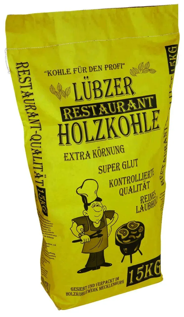 Lübzer Gastro- Holzkohle 15 kg