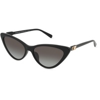 Michael Kors MK2195U Damen-Sonnenbrille Vollrand Butterfly Acetat-Gestell, Schwarz