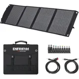 ENFRIFAM 100W Solarpanel Faltbar 18V für Faltbares Solarladegerät Solarmodul mit USB DC Ausgang, Wasserdicht IP65 Solar Panel 100 Watt für Camping, Powerstation,Outdoor, Reisen, Wohnmobil, Balkon