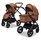 moon gmbh / buggy Gio Fold Air Kombikinderwagen Braun
