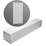 ORAC DECOR WX211-2600-Box FLUTE 3D Wandpaneele 1 Karton mit 6 Paneelen 15,6 m Weiß