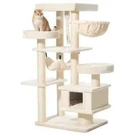 Nobby Vago Kratzbaum 79 x 59 x 162 cm cream