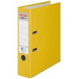 Herlitz maX.file nature plus DIN A4 80 mm Gelb 1 St.