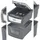 Rexel Optimum AutoFeed 45X Aktenvernichter Partikelschnitt P-4