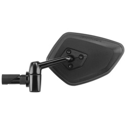 Busch + Müller Fahrradspiegel Fahrradspiegel Cycle Star E kurz Innenlenkerbef.14,5mm, abklappbar schwarz