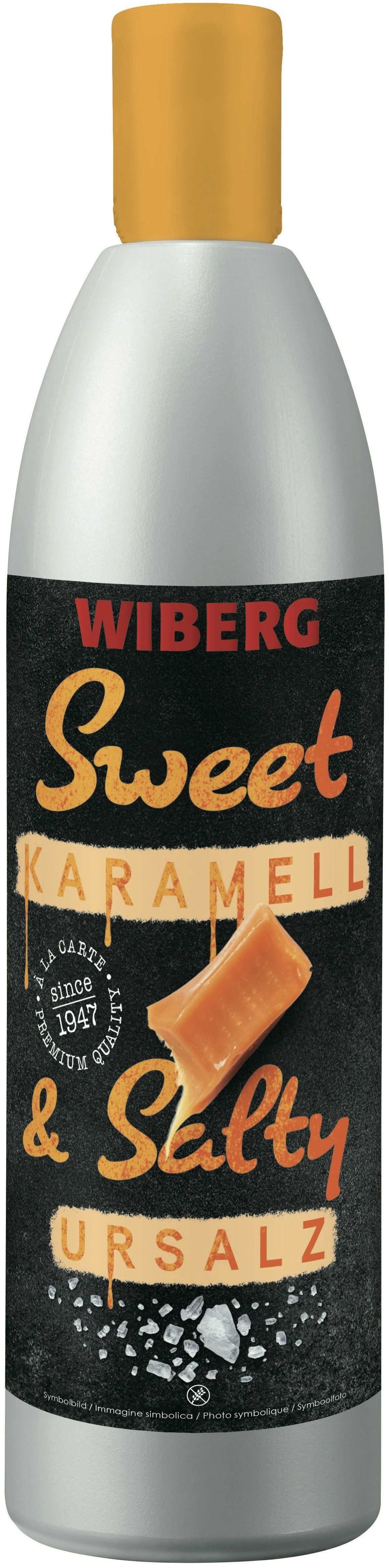 WIBERG Sweet & Salty - Karamell & Ursalz Süße Sauce mit Karamell und Salz (590 g)