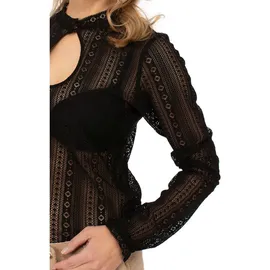Gipfelstürmer Bluse schwarz 40