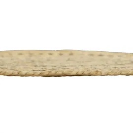 LUXORLIVING Jute-Teppich ¦ beige ¦ Jute Ø: 80.0