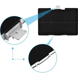 Allspares Aktivkohlefilter für Dunstabzugshauben 315x215x21mm